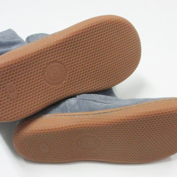 Livie & Luca Gray Suede Boots Youth 3 New - Picture 3 of 3